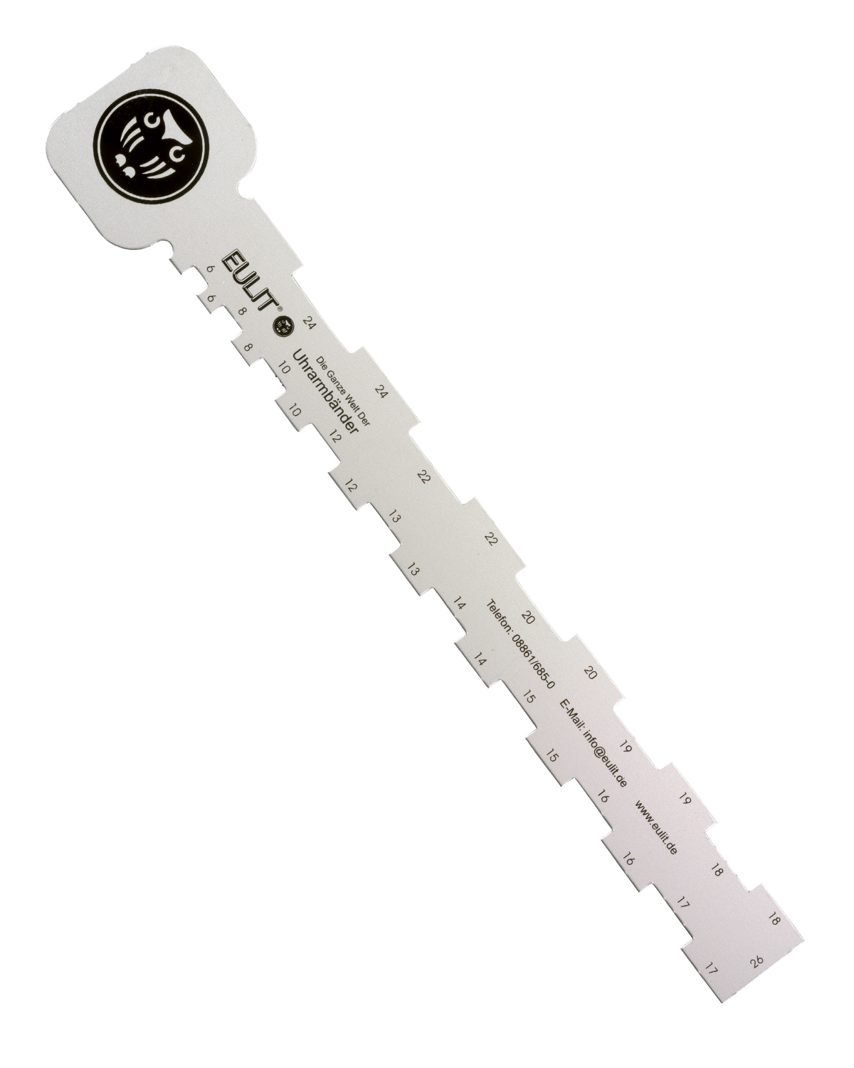 Uhrband Meßschablone Uhrband Meßschablone