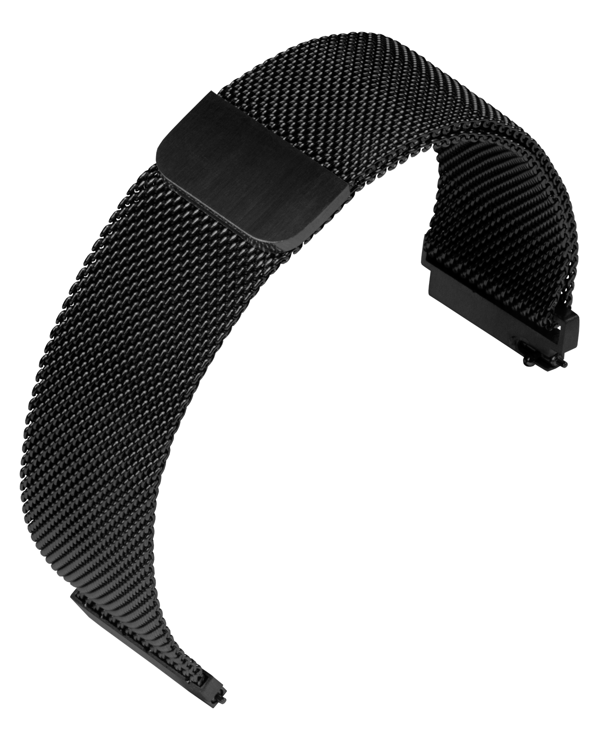 70-780714 Stalux Milanaise 20mm Schwarz